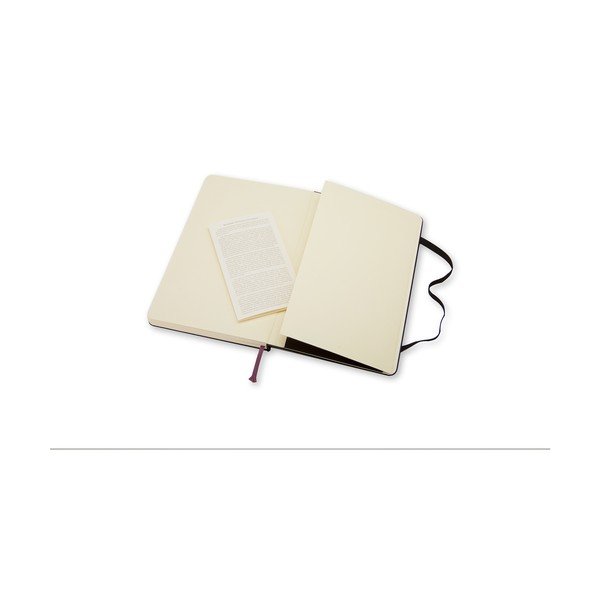 Melna piezīmju grāmatiņa cietos vākos Moleskine, 192 lappuses-image-4