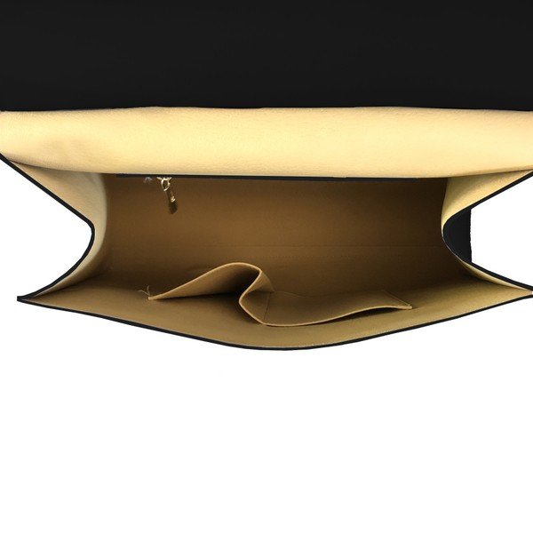 Melna ādas somiņa Lampoo Galo-image-1