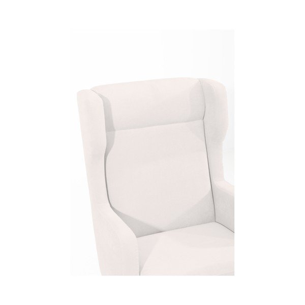 Krēmkrāsas atzveltnes krēsls Max Winzer Bennet Suede-image-1