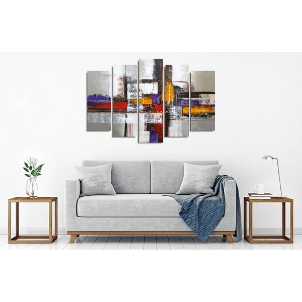 5 daļu sienas glezna uz audekla Abstract-image-2