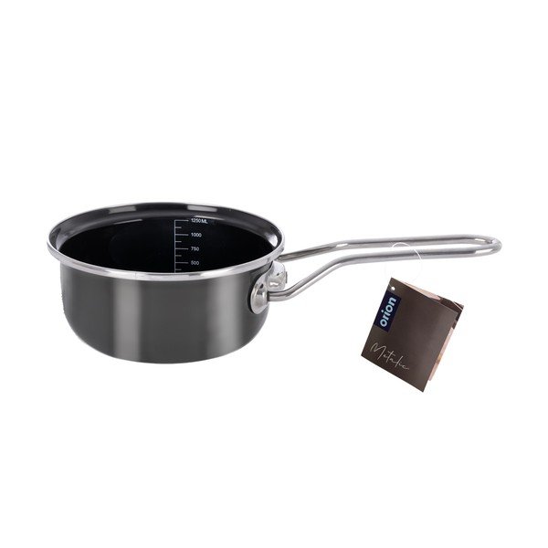 Emaljēts kastrolis 1,25 l Metalic – Orion-image-3