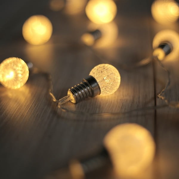 LED gaismas virtene DecoKing Bulb, 20 gaismas, 2,4 m-image-1