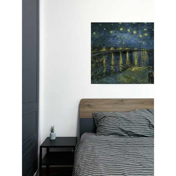 Reproducēta glezna 90x70 cm The Starry Night, Vincent van Gogh – Fedkolor-image-1