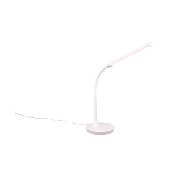 Balta LED galda lampa (augstums 38 cm) Toro – Trio