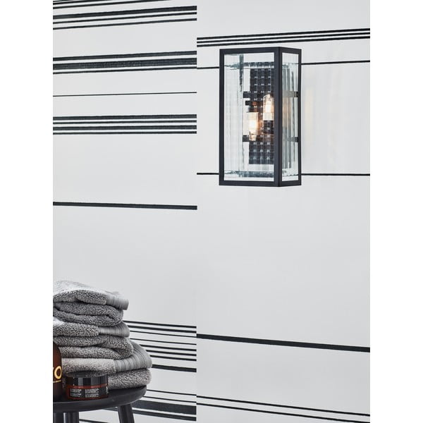 Melna sienas lampa Markslöjd Fulham-image-1