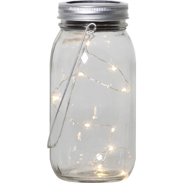 LED dekors Star Trading Jamjar, augstums 18 cm
