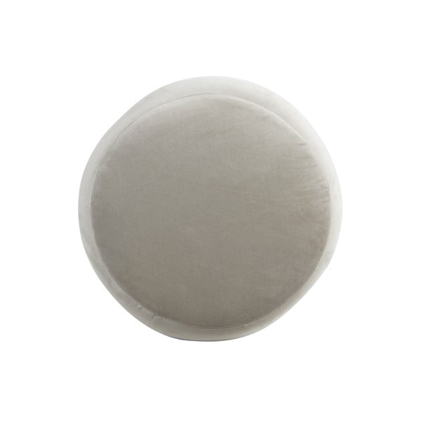 Gaiši pelēks samta pufs Kimi – Light & Living-image-2