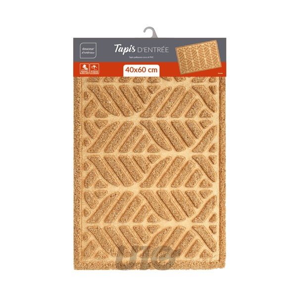 Kokosšķiedras kājslauķis 40x60 cm Palmette – douceur d'intérieur-image-1