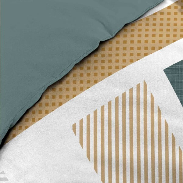 Balta divguļamā kokvilnas gultas veļa 240x220 cm Zephyr – douceur d'intérieur-image-3