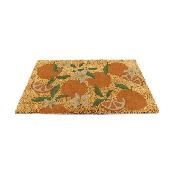 Kokosšķiedras kājslauķis 40x60 cm Orange – Artsy Doormats