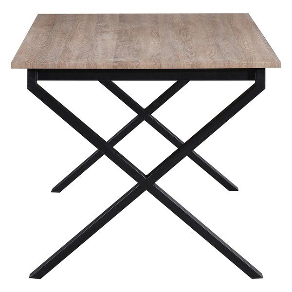 Ēdamgalds ar ozolkoka imitācijas galda virsmu 80x120 cm Ipswich – Støraa-image-4
