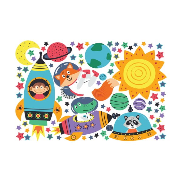 Bērnu sienas uzlīmes Ambiance Space-image-4