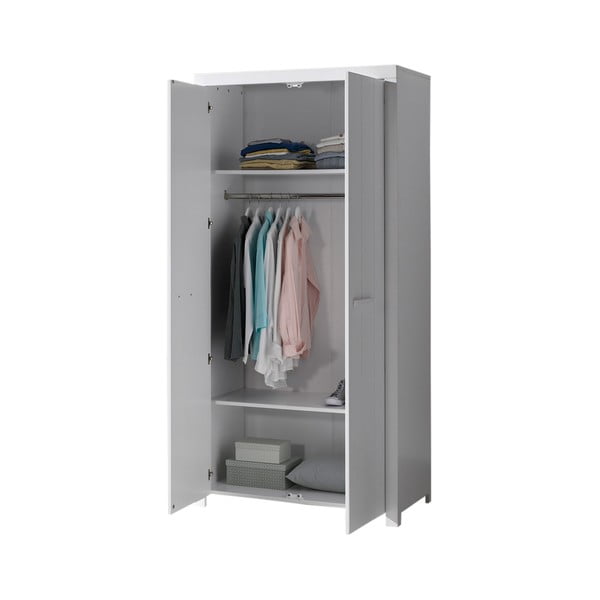 Balts skapis Vipack Erik, platums 99 cm-image-1