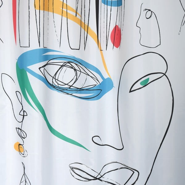 Dušas aizkars 180x200 cm Faces – Spirella-image-2