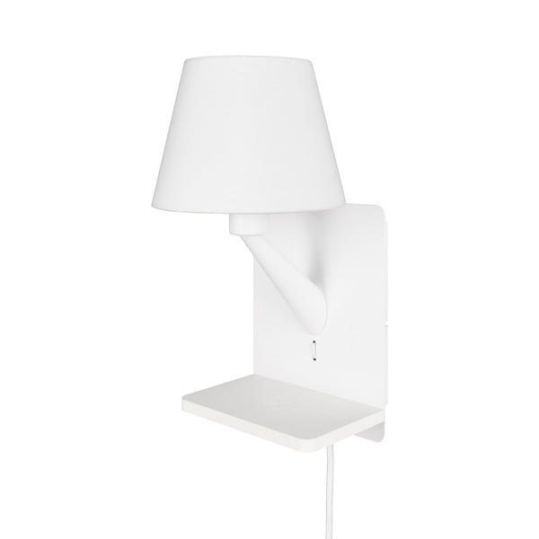 Balta sienas lampa Comfort – Trio