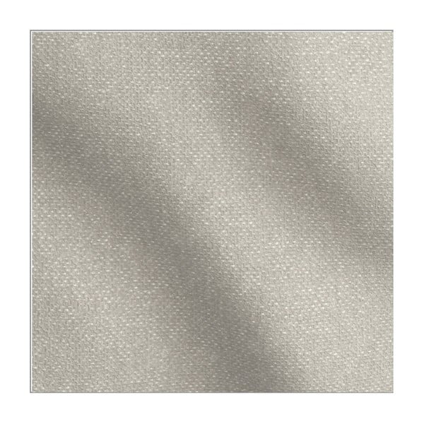 Pelēka/bēša polsterēta vienvietīga gulta 90x200 cm Alba – Maison de Rêve-image-1