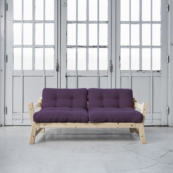 Dīvāns gulta Karup Step Natural/Purple-image-1