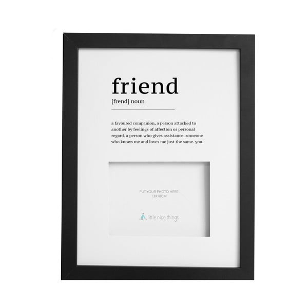 Koka rāmis 30x40 cm Friend – Really Nice Things