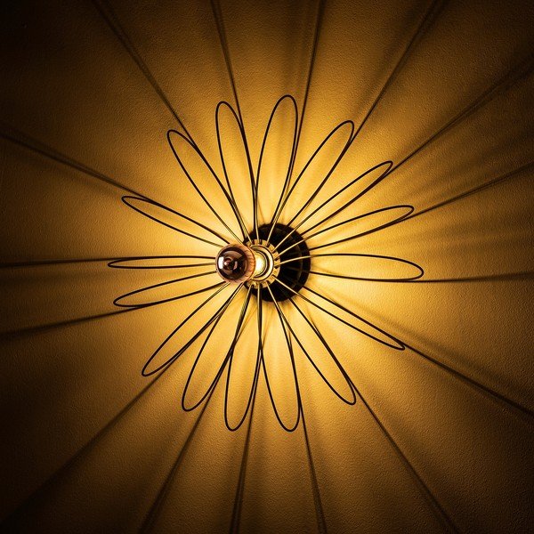 Melna sienas lampa Hemdem – Opviq lights-image-2