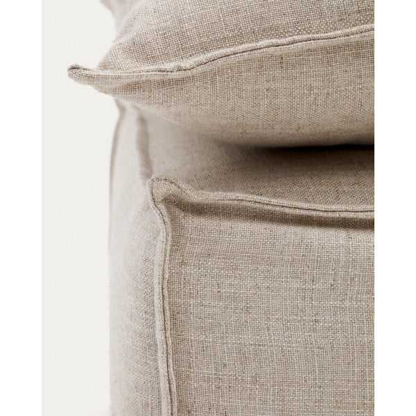 Bēšs pārvalks 80 cm Anarela – Kave Home-image-1