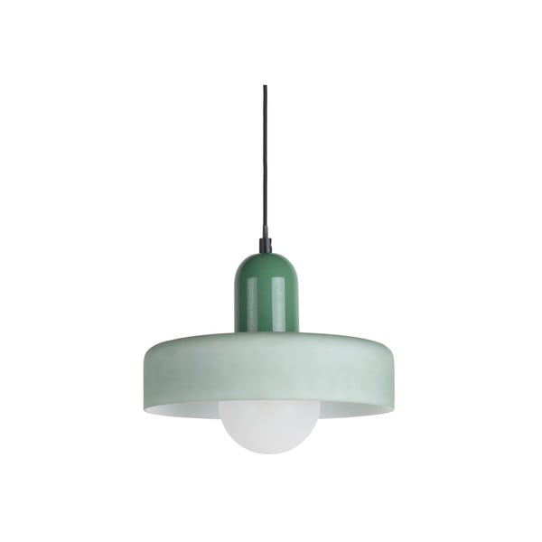 Zaļa piekaramā lampa ø 25 cm Opaco Grato – Leitmotiv-image-2