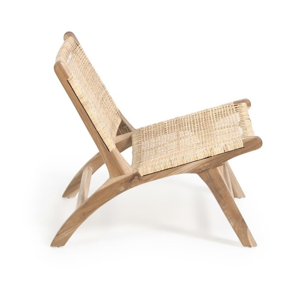 Dabīga toņa austs atpūtas krēsls Beida – Kave Home-image-3