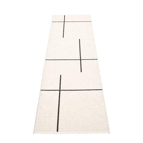 Melns iekštelpu un āra celiņa paklājs 70x270 cm Fred Black – Pappelina-image-2