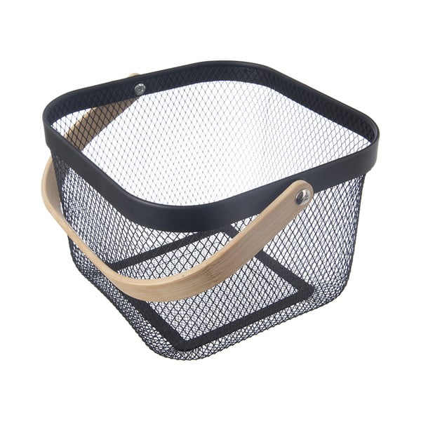 Stiepļu metāla uzglabāšanas grozs 24,5x24,5x30 cm Radka – Orion