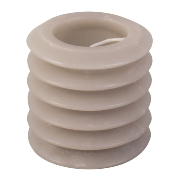 Pelēka svece PT LIVING Layered, augstums 7,5 cm-image-2