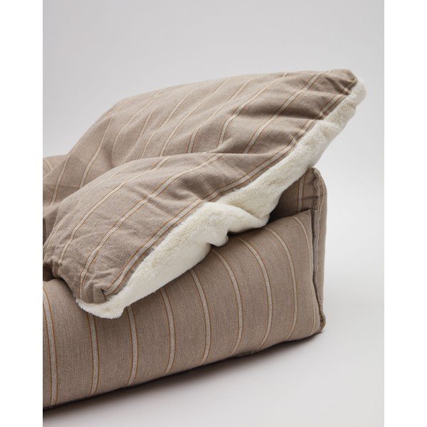 Brūna suņu gulta 75x75 cm Toby – Kave Home-image-4