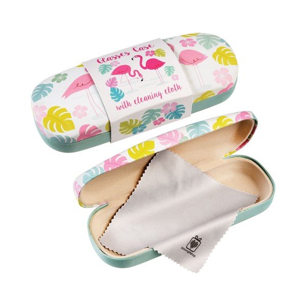 Ciets saulesbriļļu futrālis Rex London Flamingo Bay-image-1
