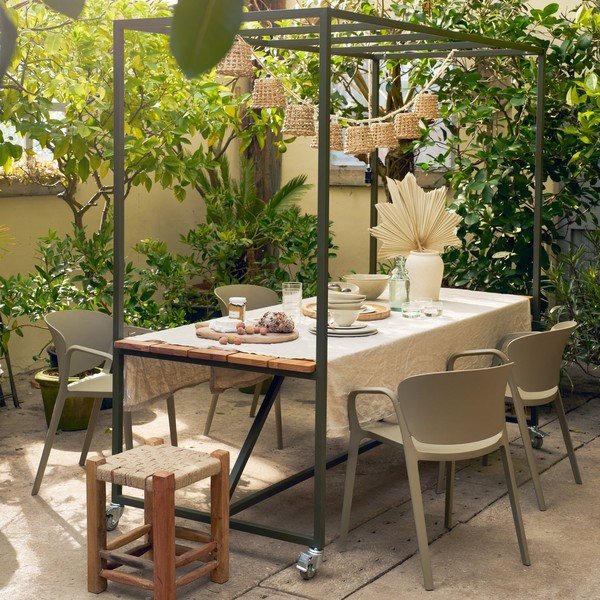 Dārza ēdamgalds 97x220 cm Blue Sky – vtwonen-image-1