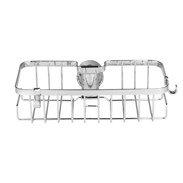 Pašturošs vannas istabas plaukts no nerūsējošā tērauda sudraba krāsā Floresta – Wenko-image-2