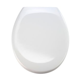Balts tualetes poda sēdeklis ar vieglu aizvēršanu Wenko Premium Ottana, 45,2 x 37,6 cm