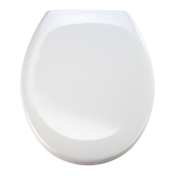 Balts tualetes poda sēdeklis ar vieglu aizvēršanu Wenko Premium Ottana, 45,2 x 37,6 cm