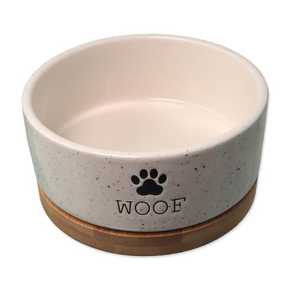 Keramikas bļodiņa suņiem ø 13 cm Dog Fantasy WOOF – Plaček Pet Products