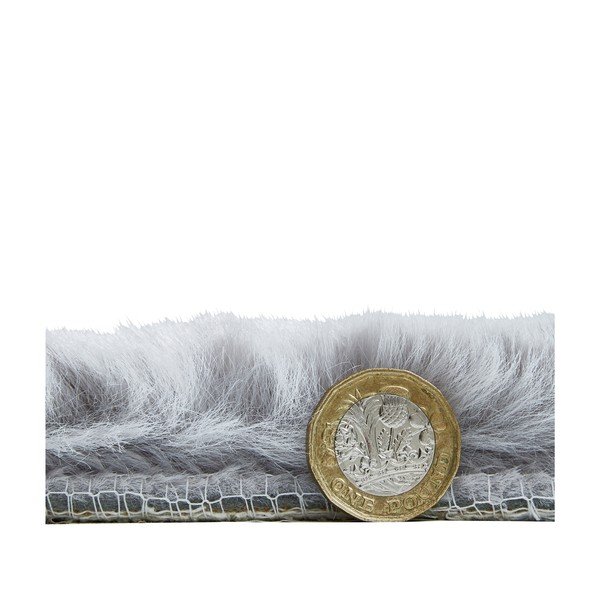 Pelēks paklājs Think Rugs Teddy, 80 x 150 cm-image-3