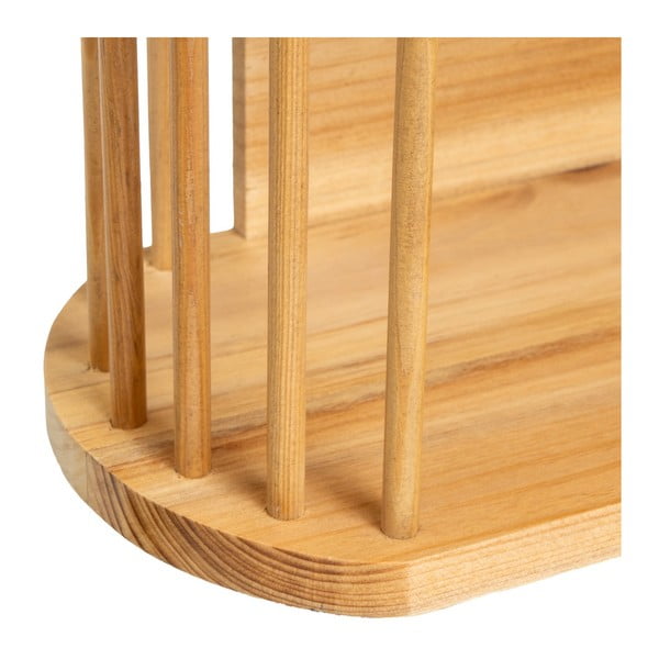 Dabīga toņa papeles masīvkoka sienas plaukts bildēm 60 cm Aspen – Casa Selección-image-3