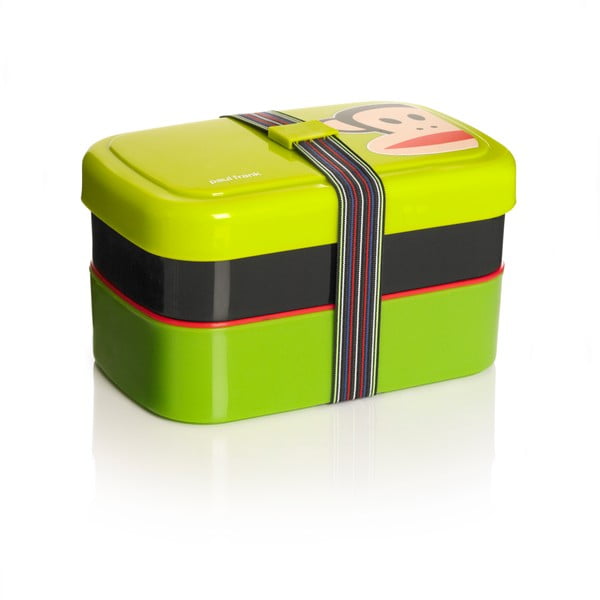 LEGO® Paul Frank divstāvu uzkodu kaste, zaļa krāsā
