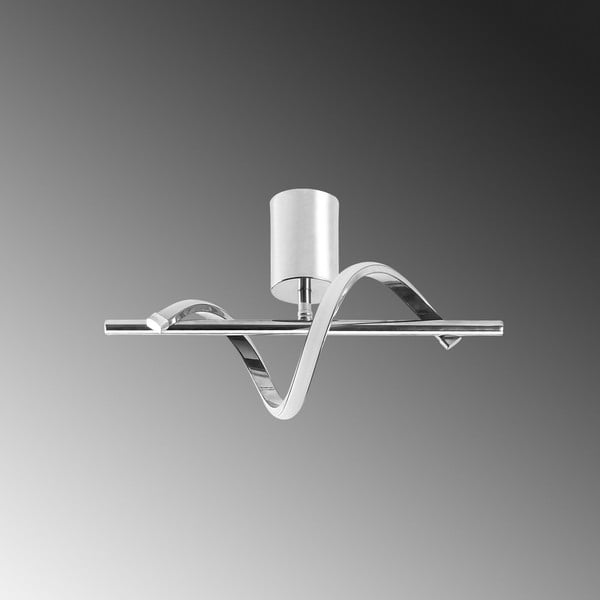 Sudraba krāsas LED griestu lampa 7x41 cm Likma – Opviq lights-image-1