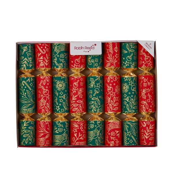 Ziemassvētku pārsteiguma konfektes (8 gab.) Bon Bon – Robin Reed