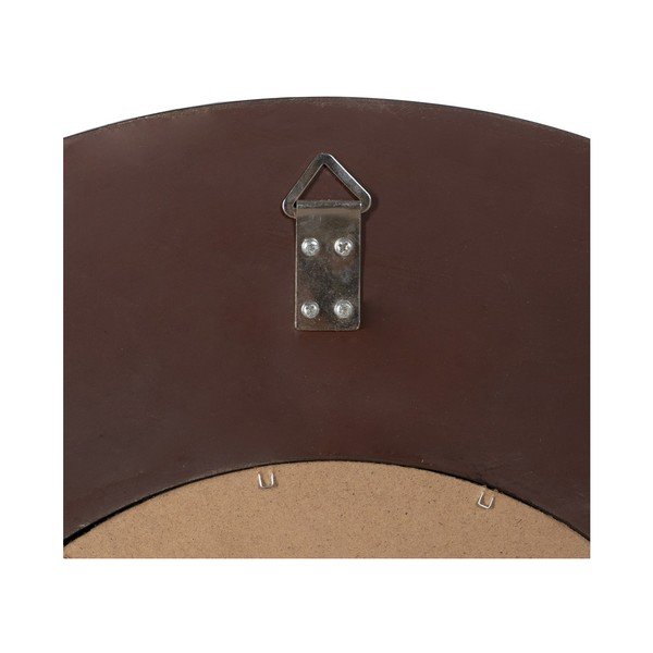 Sienas spogulis ar masīvkoka rāmi 65x65 cm – Ixia-image-4