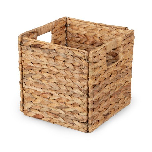 Uzglabāšanas grozs no ūdens hiacintes 24x24x24 cm – Compactor