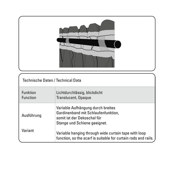 Dabīga toņa aizkars 140x245 cm Natur – Sehlbach-image-2