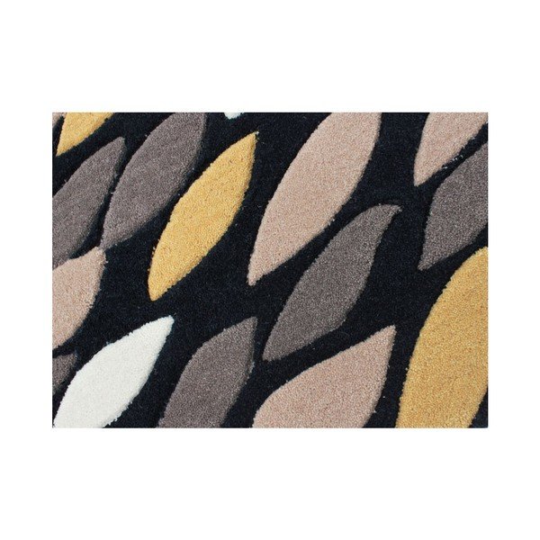 Paklāji Flair paklāji Swirl Black/Gold, 160 x 230 cm-image-3
