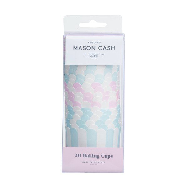 20 svītrainu papīra cupcake glāžu komplekts Mason Cash Stripes-image-1