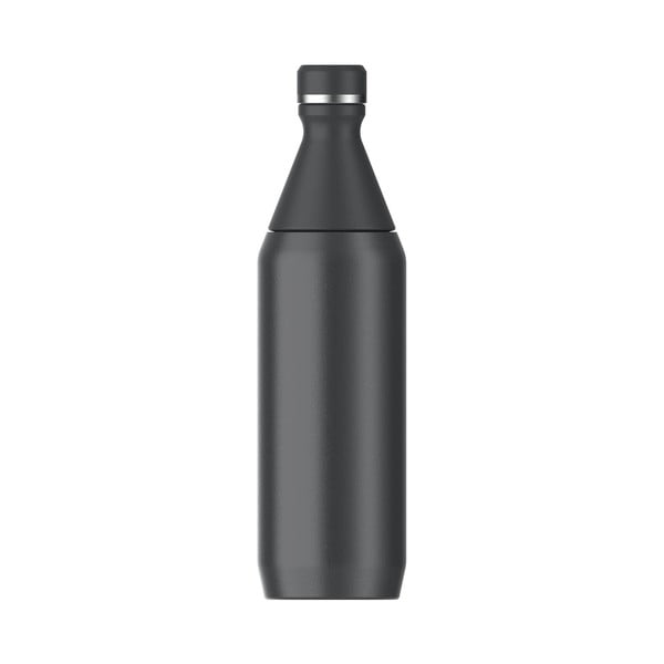 Melna nerūsējošā tērauda termopudele 600 ml All Day Slim Bottle Black – Stanley-image-2