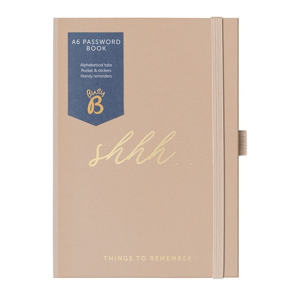 A6 izmēra paroļu blociņš 160 lpp. – Busy B-image-2