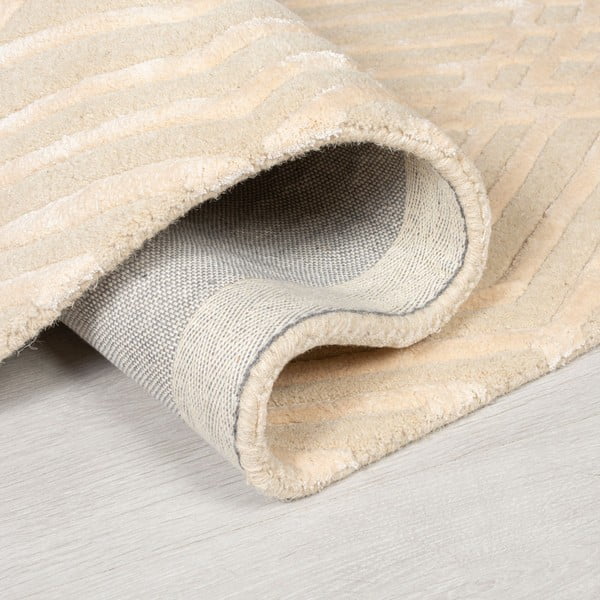 Bēšs vilnas paklājs Flair Rugs Diamonds, 160 x 230 cm-image-1