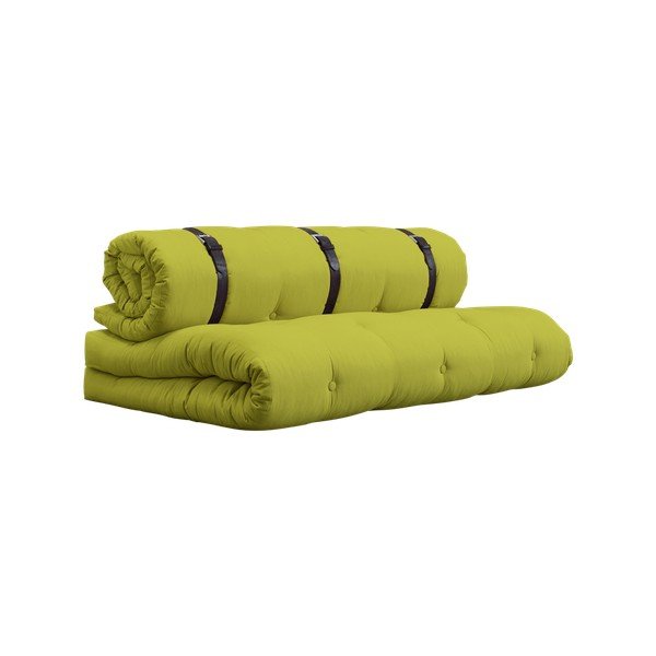 Maināms dīvāns ar ādas siksnām Karup Buckle Up Pistachio-image-2